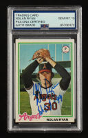 Nolan Ryan Signed 1978 Topps #400 Inscribed "HOF 99" (PSA | Auto 10) at PristineAuction.com