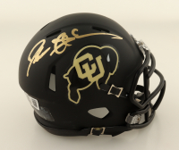 Deion Sanders Signed Colorado Buffaloes Speed Mini Helmet (Beckett) at PristineAuction.com