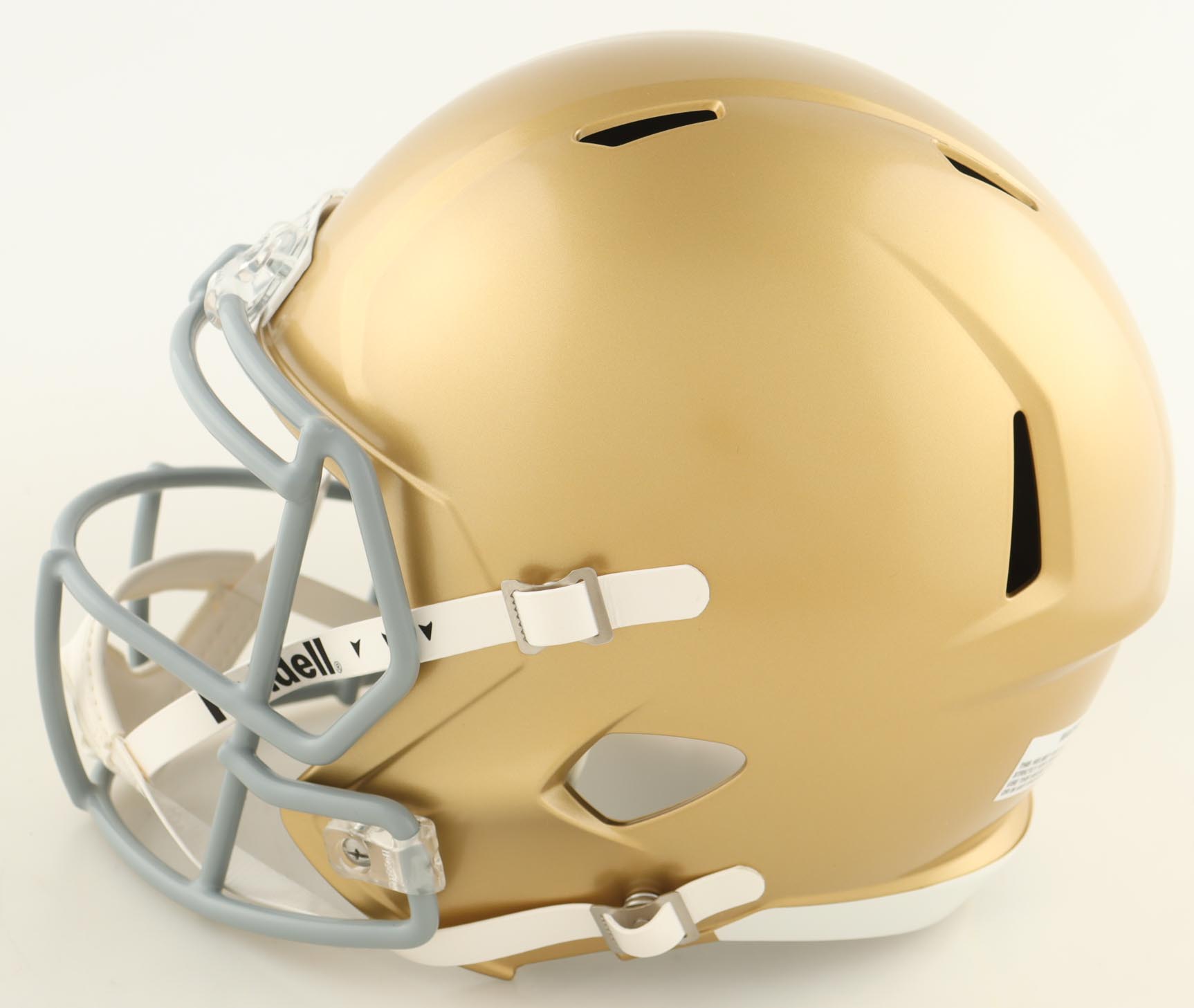 Rudy Ruettiger Signed Notre Dame Fighting Irish Full-Size Speed Helmet Inscribed "Play Like A Champion Today!" with Hand-Drawn Sketch (Beckett) at PristineAuction.com Rudy Ruettiger Signed Notre Dame Fighting Irish Full-Size Speed Helmet Inscribed "Play Like A Champion Today!" with Hand-Drawn Sketch (Beckett) at PristineAuction.com