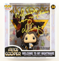 Alice Cooper Signed "Welcome To My Nightmare" #34 Alice Cooper Funko Pop! Albums Vinyl Figure Inscribed "Welcome to My Nightmare" (Beckett) at PristineAuction.com