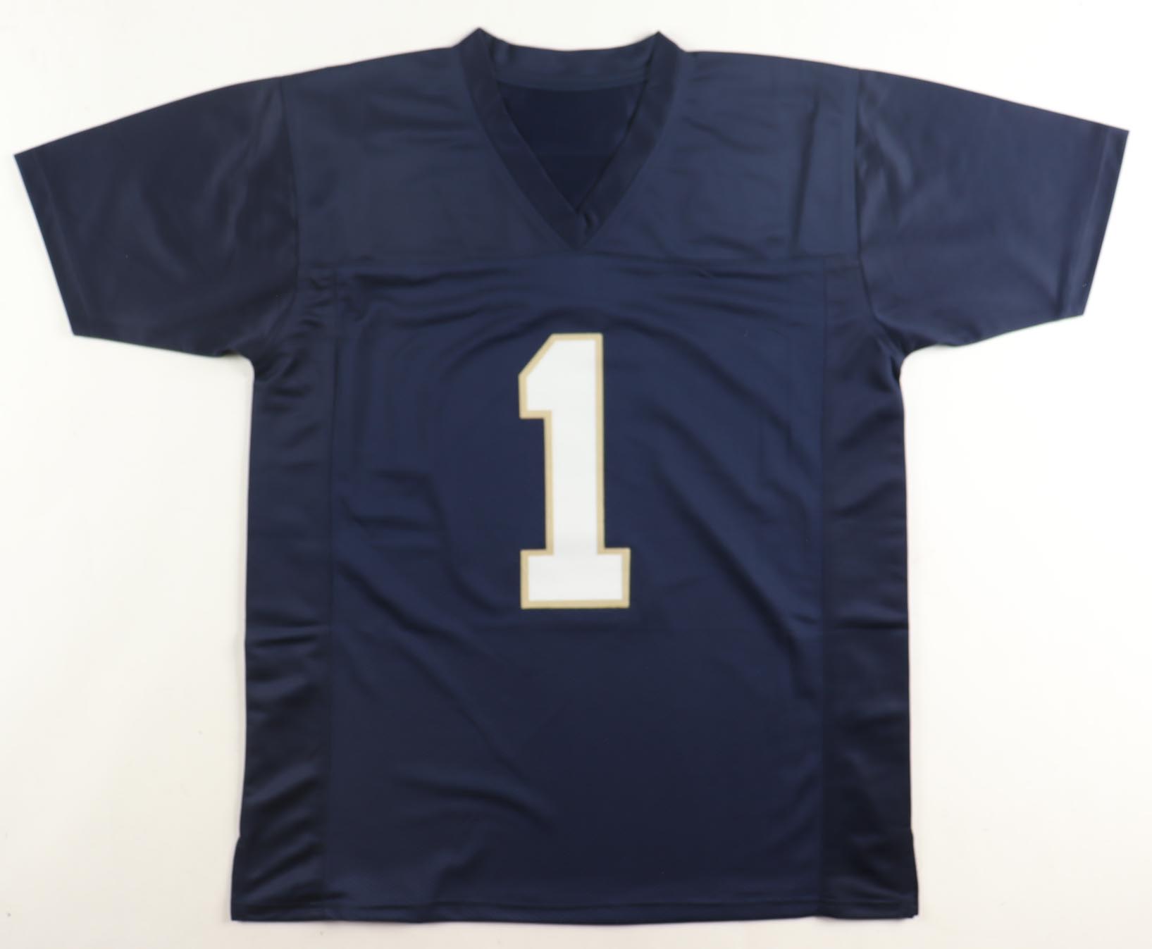 Lou Holtz Signed Jersey (Beckett) at PristineAuction.com Lou Holtz Signed Jersey (Beckett) at PristineAuction.com