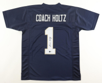 Lou Holtz Signed Jersey (Beckett) at PristineAuction.com