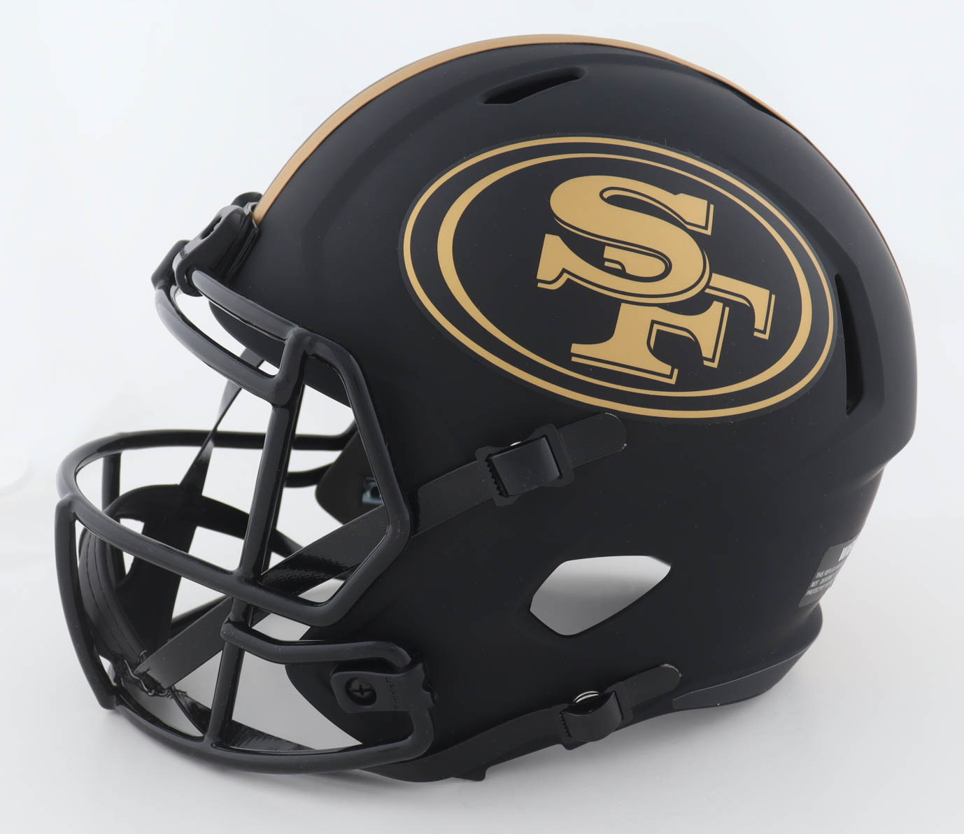 Fred Warner Signed 49ers Full-Size Eclipse Alternate Speed Helmet (Beckett) at PristineAuction.com Fred Warner Signed 49ers Full-Size Eclipse Alternate Speed Helmet (Beckett) at PristineAuction.com