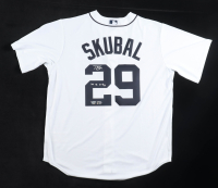Tarik Skubal Signed Tigers Nike Jersey Inscribed "24 AL CY Young" (Fanatics & MLB) at PristineAuction.com