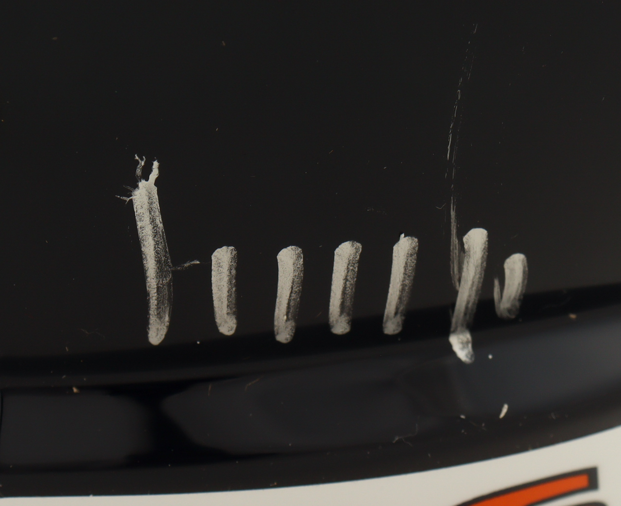 Kyle Monangai Signed Bears Full-Size Speed Helmet (JSA) at PristineAuction.com Kyle Monangai Signed Bears Full-Size Speed Helmet (JSA) at PristineAuction.com