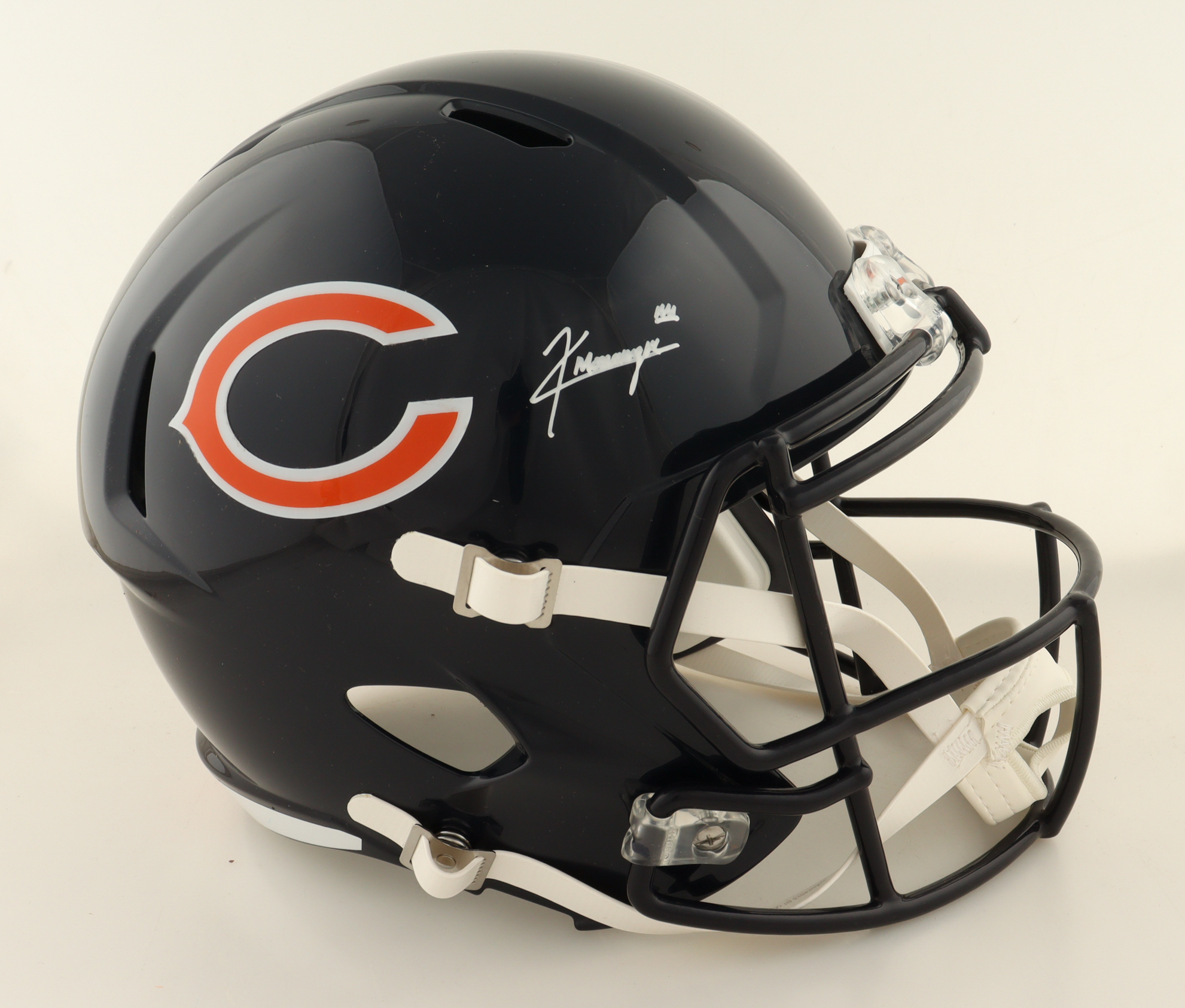Kyle Monangai Signed Bears Full-Size Speed Helmet (JSA) at PristineAuction.com Kyle Monangai Signed Bears Full-Size Speed Helmet (JSA) at PristineAuction.com