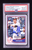 Aaron Judge Signed 2018 Topps Big League All-Star Game Fanfest #6 (PSA 8 | Auto 10) at PristineAuction.com