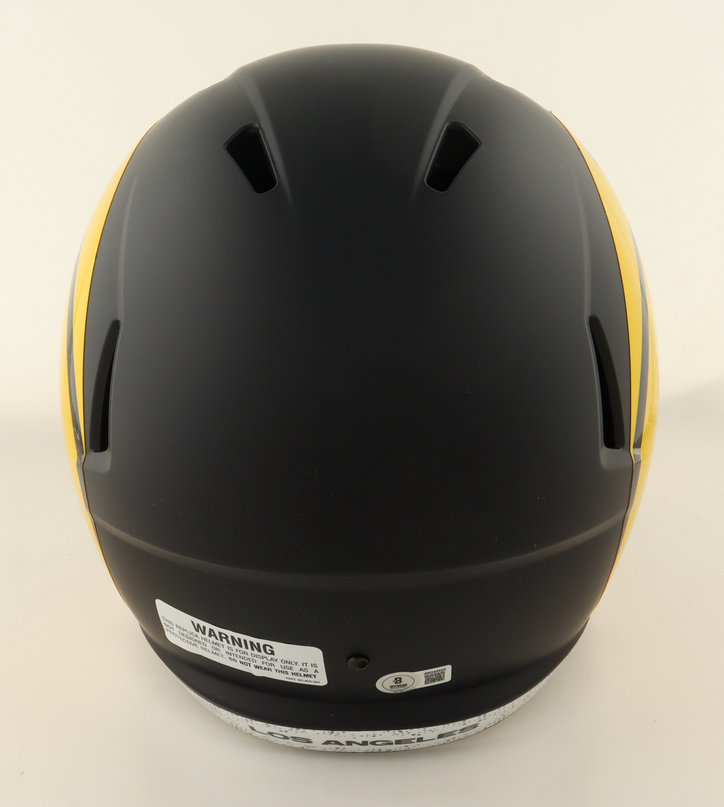 Aaron Donald Signed Rams Full-Size Eclipse Alternate Speed Helmet (Beckett) at PristineAuction.com Aaron Donald Signed Rams Full-Size Eclipse Alternate Speed Helmet (Beckett) at PristineAuction.com