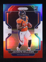 Javonte Williams 2021 Panini Prizm Red White & Blue #345 RC at PristineAuction.com