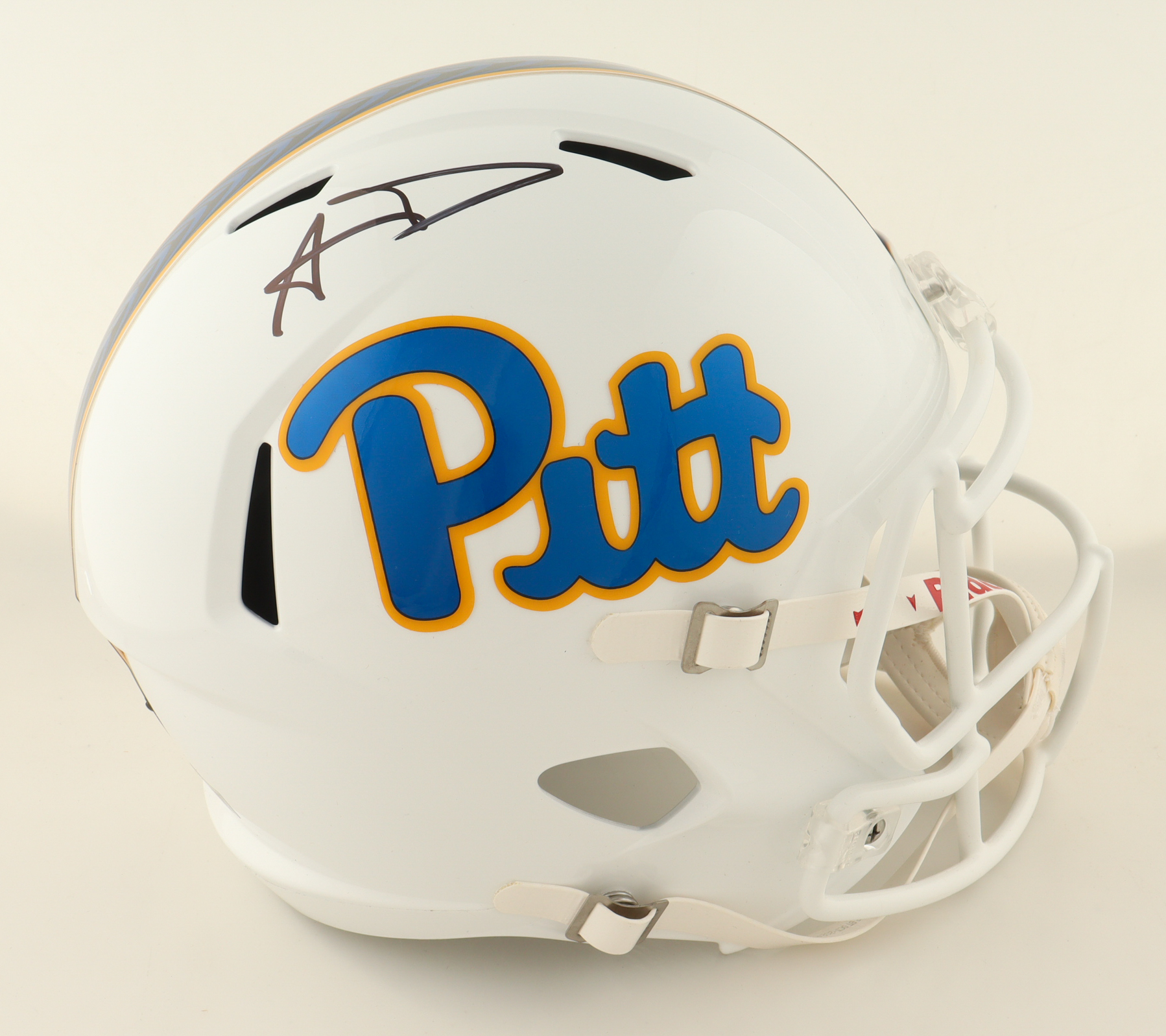 Aaron Donald Signed Pittsburgh Panthers Full-Size Speed Helmet (Beckett) at PristineAuction.com Aaron Donald Signed Pittsburgh Panthers Full-Size Speed Helmet (Beckett) at PristineAuction.com