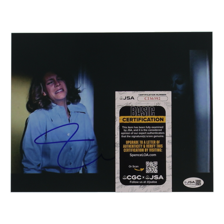 Jamie Lee Curtis Signed "Halloween" 8x10 Photo (JSA) at PristineAuction.com Jamie Lee Curtis Signed "Halloween" 8x10 Photo (JSA) at PristineAuction.com