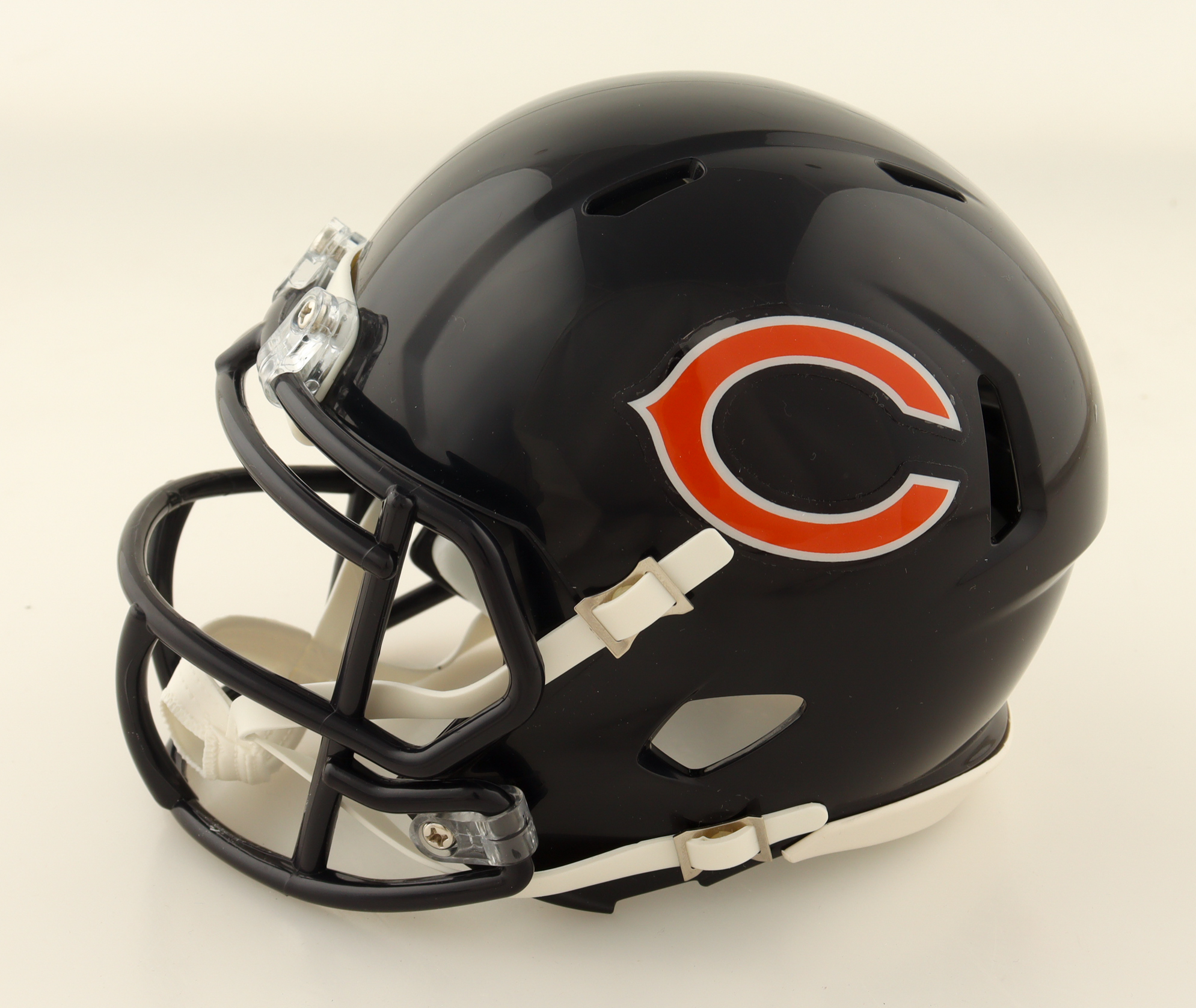 Dan Hampton Signed Bears Speed Mini Helmet Inscribed "HOF 2002" (Beckett) at PristineAuction.com Dan Hampton Signed Bears Speed Mini Helmet Inscribed "HOF 2002" (Beckett) at PristineAuction.com