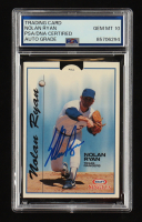 Nolan Ryan Signed 1993 Kraft Singles Superstars (PSA | Autograph Graded PSA 10) at PristineAuction.com