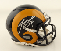 Jim Everett Signed Rams Speed Mini Helmet (JSA) at PristineAuction.com