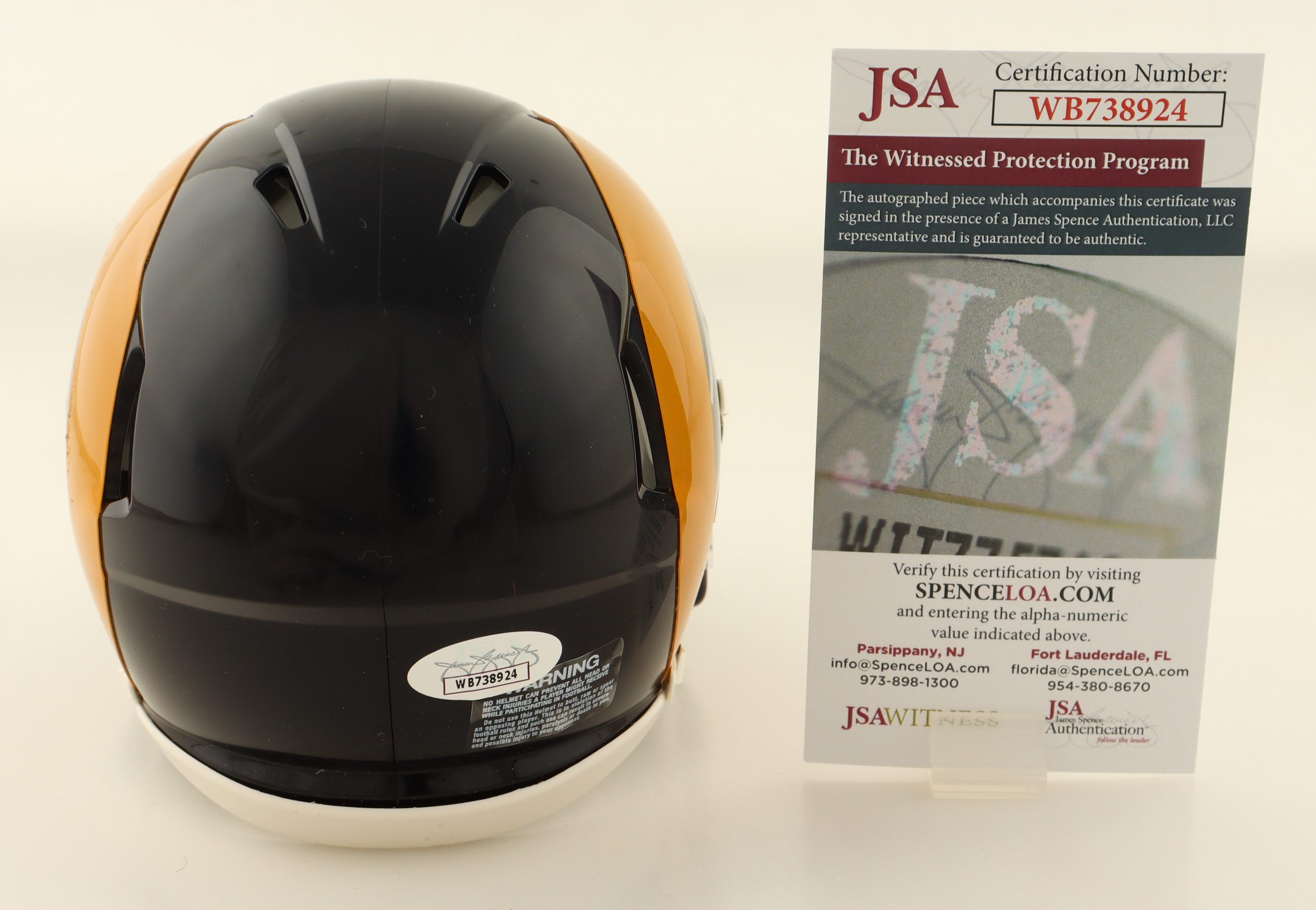 Jim Everett Signed Rams Speed Mini Helmet (JSA) at PristineAuction.com Jim Everett Signed Rams Speed Mini Helmet (JSA) at PristineAuction.com