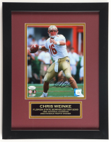 Chris Weinke Signed Florida State Seminoles Custom Framed Photo Display (SportsCollectibles) at PristineAuction.com
