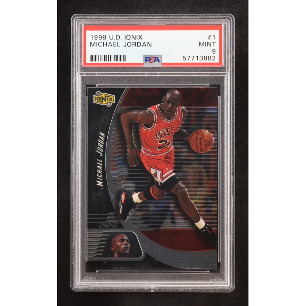 Michael Jordan 1998 U.D. Ionix #1 (PSA 9) at PristineAuction.com