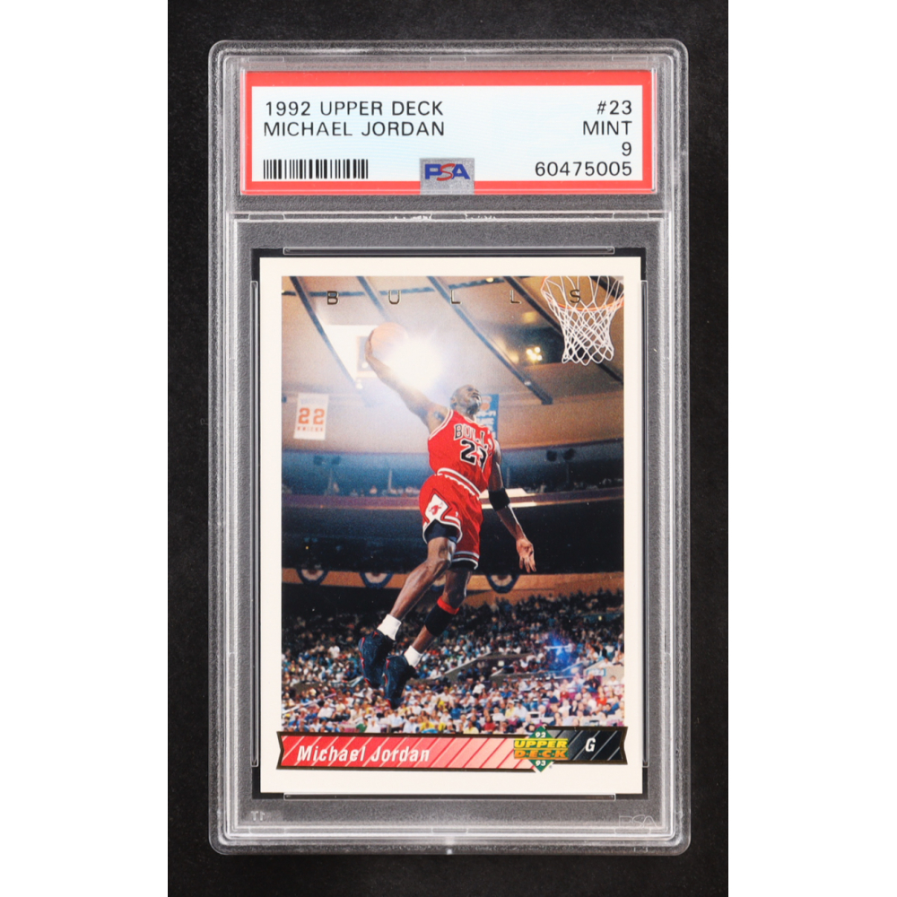 Michael Jordan 1992 Upper Deck #23 (PSA 9) at PristineAuction.com
