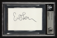 Matthew Gray Gubler Signed 3x5 Cut (BAS) at PristineAuction.com
