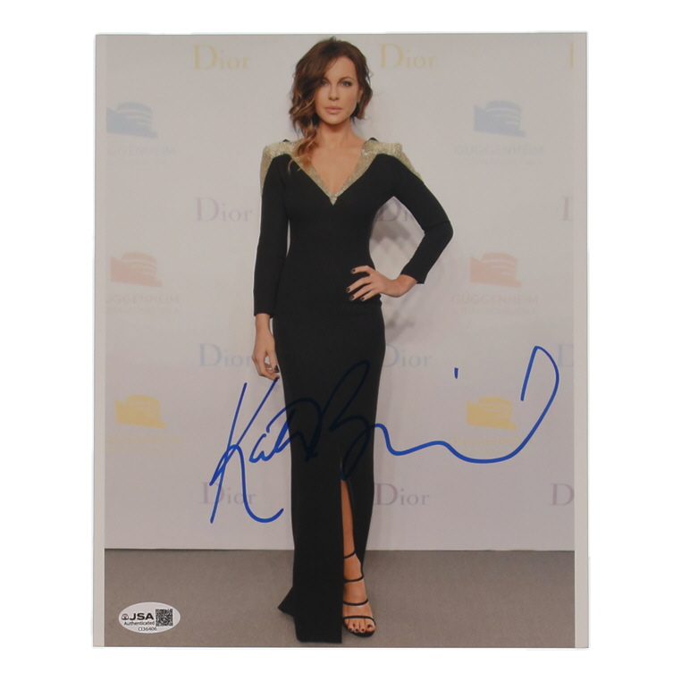 Kate Beckinsale Signed 8x10 Photo (JSA) at PristineAuction.com Kate Beckinsale Signed 8x10 Photo (JSA) at PristineAuction.com