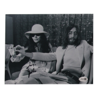 Yoko Ono Signed 8x10 Photo Inscribed "Love" (JSA) at PristineAuction.com