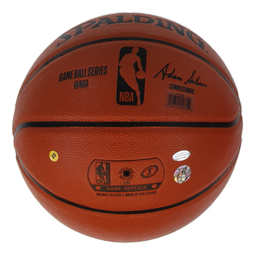 Larry Bird, Julius Erving & Magic Johnson Signed NBA Basketball (Beckett) at PristineAuction.com Larry Bird, Julius Erving & Magic Johnson Signed NBA Basketball (Beckett) at PristineAuction.com