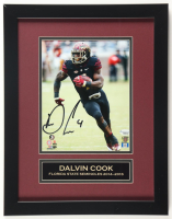 Dalvin Cook Signed Florida State Seminoles Custom Framed Photo Display (SportsCollectibles) at PristineAuction.com