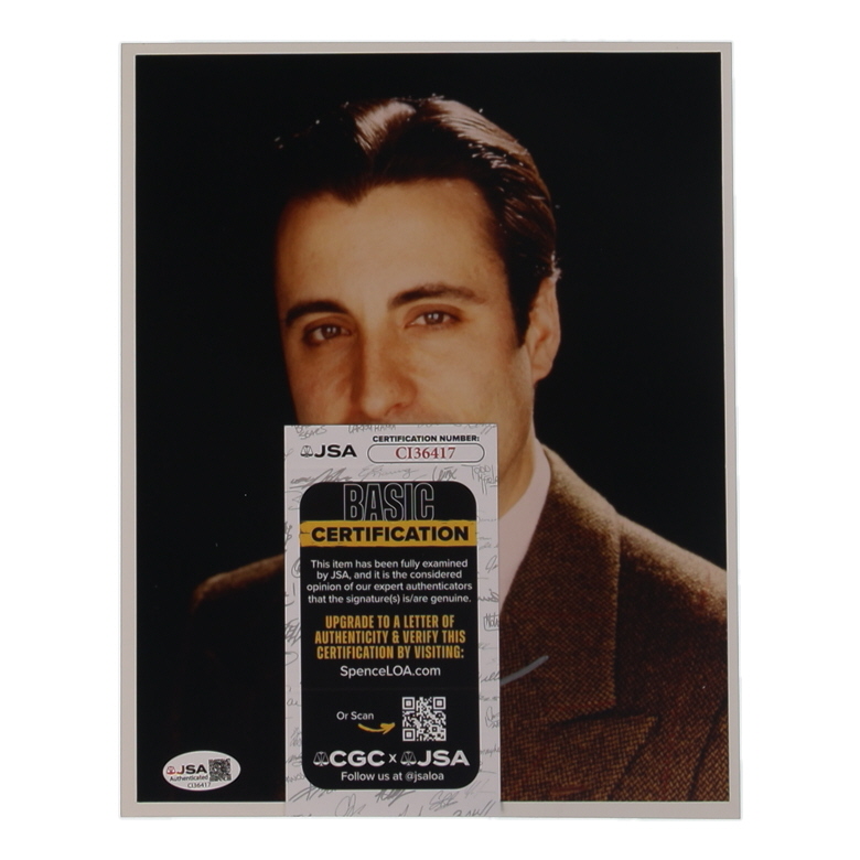 Andy Garcia Signed 8x10 Photo (JSA) at PristineAuction.com Andy Garcia Signed 8x10 Photo (JSA) at PristineAuction.com
