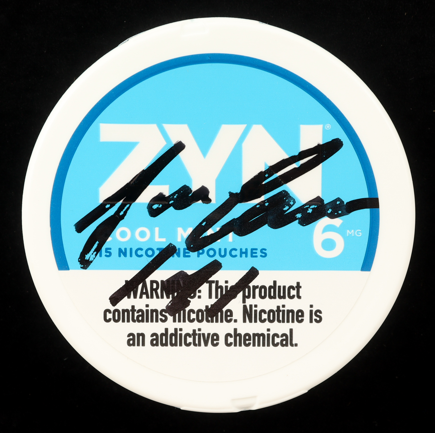 Jose Canseco Signed Zyn Packaging Inscribed "1 of 1" (Beckett) at PristineAuction.com Jose Canseco Signed Zyn Packaging Inscribed "1 of 1" (Beckett) at PristineAuction.com