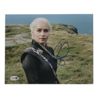 Emilia Clarke Signed "Game of Thrones" 8x10 Photo (JSA) at PristineAuction.com