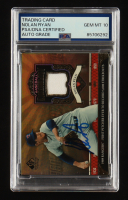 Nolan Ryan Signed 2006 Upper Deck SP Legendary Cuts Game Jersey #BC-NR2 (PSA | Auto 10) at PristineAuction.com