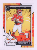 Patrick Mahomes II 2024 Clearly Donruss Clearly Bomb Squad #10 at PristineAuction.com