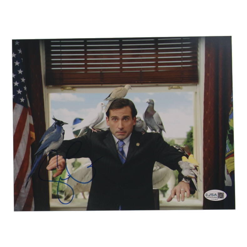 Steve Carell Signed "Evan Almighty" 8x10 Photo (JSA) at PristineAuction.com Steve Carell Signed "Evan Almighty" 8x10 Photo (JSA) at PristineAuction.com