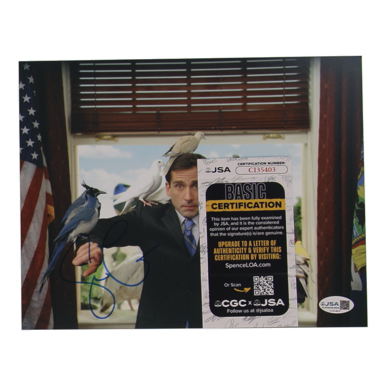 Steve Carell Signed "Evan Almighty" 8x10 Photo (JSA) at PristineAuction.com Steve Carell Signed "Evan Almighty" 8x10 Photo (JSA) at PristineAuction.com