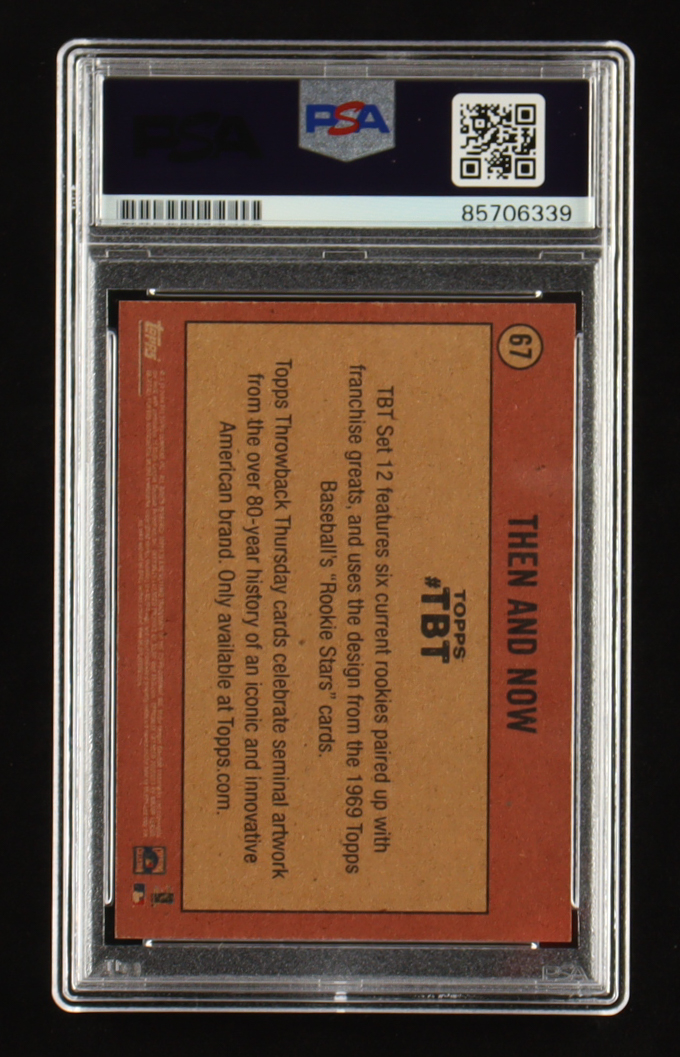 Nolan Ryan Signed 2018 Topps Throwback Thursday #67 (PSA | Auto 10) at PristineAuction.com Nolan Ryan Signed 2018 Topps Throwback Thursday #67 (PSA | Auto 10) at PristineAuction.com