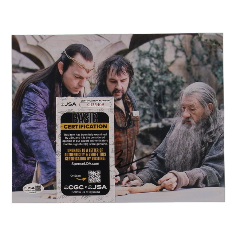 Peter Jackson Signed "The Hobbit: An Unexpected Journey" 8x10 Photo (JSA) at PristineAuction.com Peter Jackson Signed "The Hobbit: An Unexpected Journey" 8x10 Photo (JSA) at PristineAuction.com