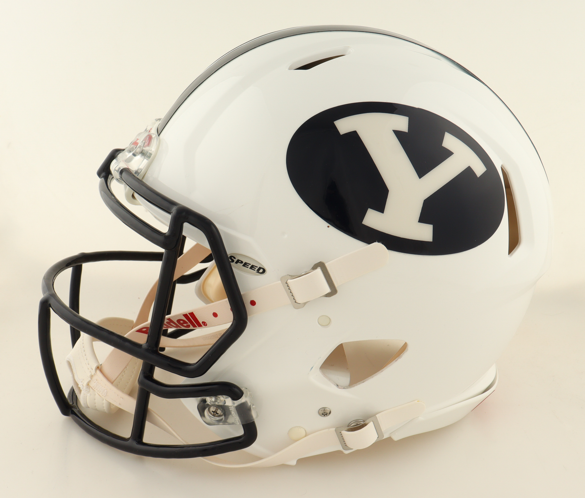 Zach Wilson Signed BYU Cougars Full-Size Authentic On-Field Speed Helmet (Beckett) at PristineAuction.com Zach Wilson Signed BYU Cougars Full-Size Authentic On-Field Speed Helmet (Beckett) at PristineAuction.com