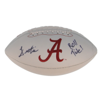 John Metchie Signed Alabama Crimson Tide Football with Inscribed "Roll Tide!" (Fanatics) at PristineAuction.com
