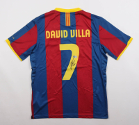 David Villa Signed FC Barcelona Nike Authentic Jersey (Beckett) at PristineAuction.com
