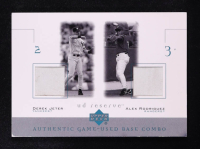 Derek Jeter / Alex Rodriguez 2001 Upper Deck Reserve Game-Used Base Combo #B-JR at PristineAuction.com