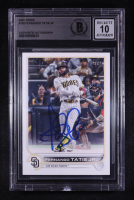 Fernando Tatis Jr. Signed 2022 Topps #100 (BGS | Auto 10) at PristineAuction.com