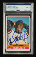 Dennis Eckersley Signed 1976 Topps #98 RC (PSA | Auto 10) at PristineAuction.com