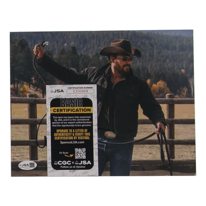 Cole Hauser Signed "Yellowstone" 8x10 Photo Inscribed "Rip" (JSA) at PristineAuction.com Cole Hauser Signed "Yellowstone" 8x10 Photo Inscribed "Rip" (JSA) at PristineAuction.com