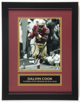 Dalvin Cook Signed Florida State Seminoles Custom Framed Photo Display (SportsCollectibles) at PristineAuction.com