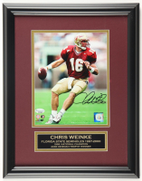 Chris Weinke Signed Florida State Seminoles Custom Framed Photo Display (SportsCollectibles) at PristineAuction.com