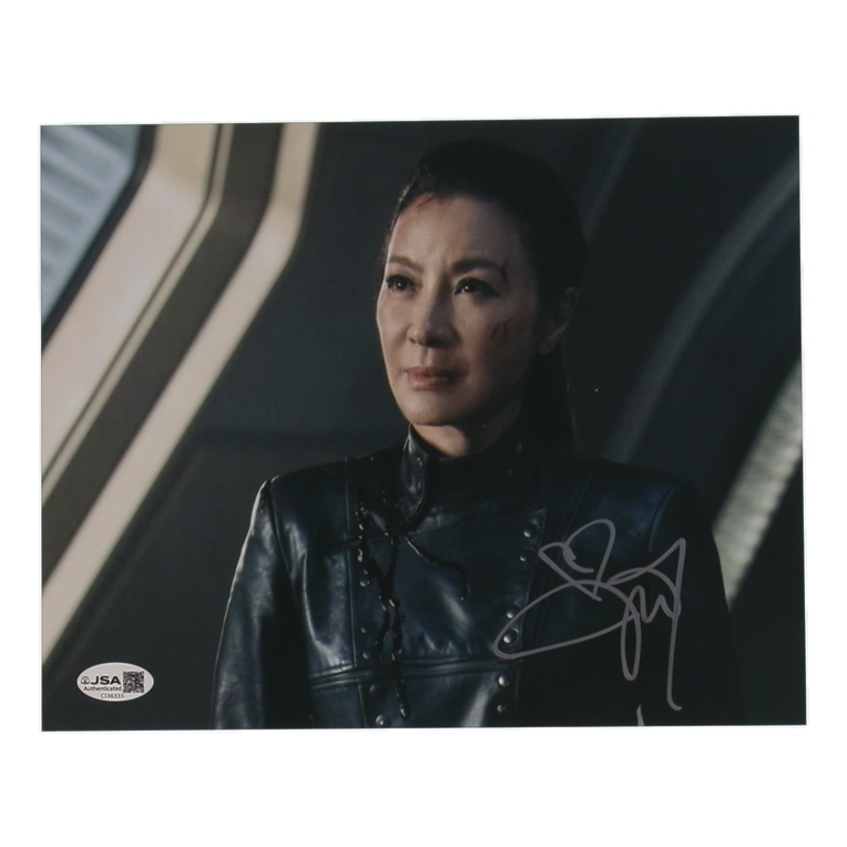 Michelle Yeoh Signed "Star Trek: Discovery" 8x10 Photo (JSA) at PristineAuction.com Michelle Yeoh Signed "Star Trek: Discovery" 8x10 Photo (JSA) at PristineAuction.com