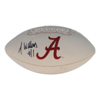Jameson Williams Signed Alabama Crimson Tide Logo Football (JSA) at PristineAuction.com