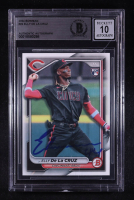 Elly De La Cruz Signed 2024 Bowman #22 RC (BGS | Auto 10) at PristineAuction.com