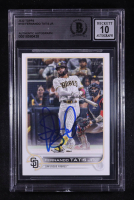 Fernando Tatis Jr. Signed 2022 Topps #100 (BGS | Auto 10) at PristineAuction.com