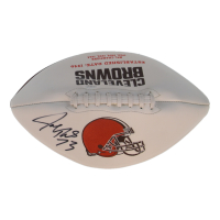 Joe Thomas Signed Browns Logo Football (JSA) at PristineAuction.com